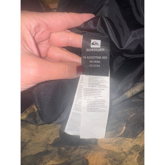 Quiksilver Mens Camo Hunting Outdoor Lined Utility Collection Slim Fit Pants XL - Picture 5 of 13